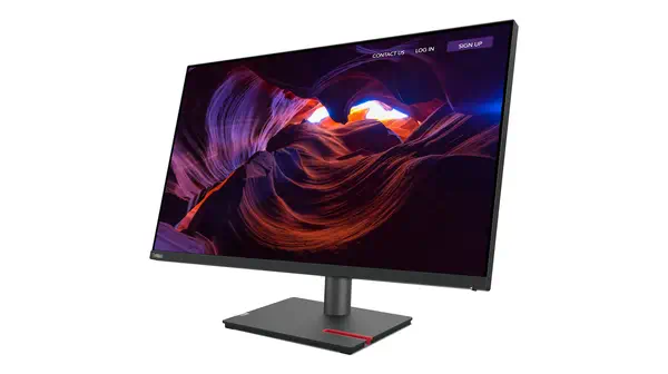 Lenovo ThinkVision P32p-30 LED display 80 cm (31.5") 3840 x 2160 pixels 4K Ultra HD Noir - Ecran Ordinateur - visuel 8