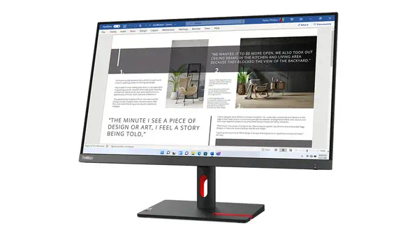 LENOVO ThinkVision S27i-30 27p IPS FHD 1920x1080 HDMI - Lenovo - Ecran Ordinateur - visuel 7