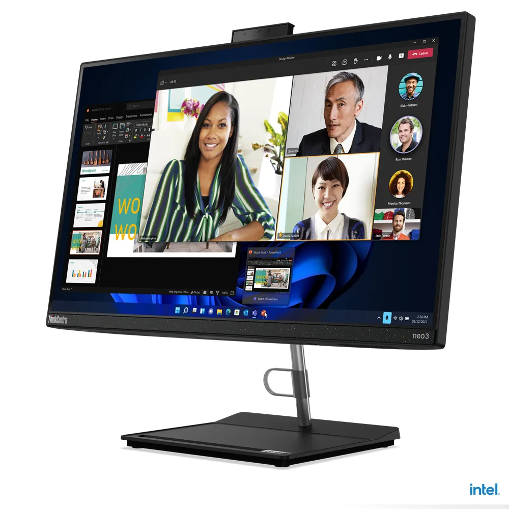 Lenovo ThinkCentre neo 30a - Ordinateur tout Lenovo - visuel 1 - hello RSE - Des performances fiables