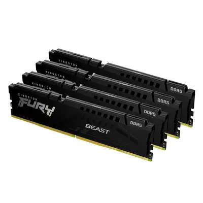 64 Go 5200 MT/s DDR5 CL40 DIMM (Kits de 4) FURY Beast Black XMP - Kingston - Mémoire - visuel 1