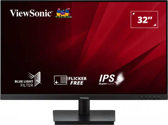 Viewsonic VA VA3209-MH écran plat de PC 81,3 cm (32") 1920 x 1080 pixels Full HD Noir - Ecran Ordinateur - visuel 2