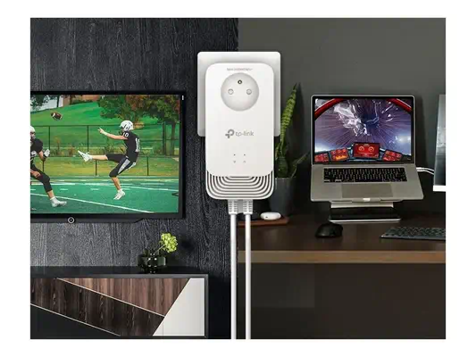 TP-LINK G.hn2400 Passthrough Powerline KIT - TP-Link - Switchs et Hubs - visuel 5