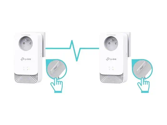 TP-LINK G.hn2400 Passthrough Powerline KIT - TP-Link - Switchs et Hubs - visuel 4