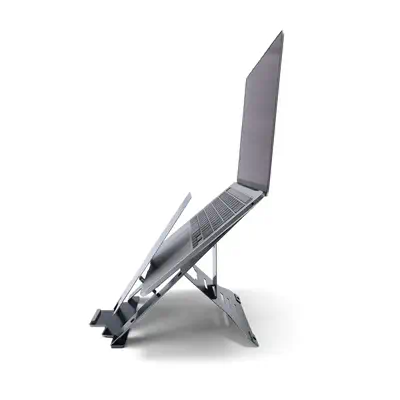 Support pour ordinateur portable R-Go Riser Document, ergonomique, pliable et réglable avec porte-do - R-Go Tools - Autre Accessoire pour portable - visuel 5