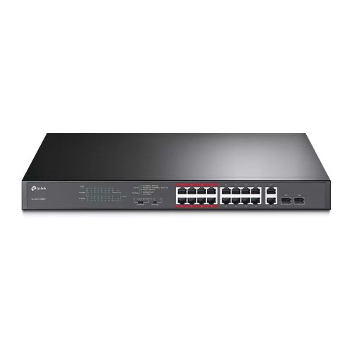 Achat Switchs et Hubs TP-LINK 16-Port 10/100Mops PoE+ Switch 16 10/100Mops RJ45 Ports 2