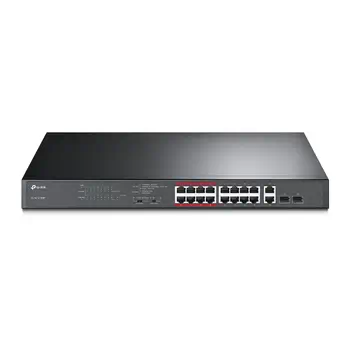 Avis TP-Link TL-SL1218MP Non-géré Gigabit Ethernet (10/100/1000) Connexion Ethernet, supportant l'aliment