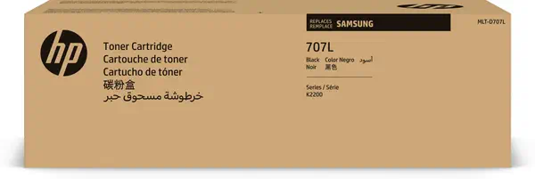 Toner noir grande capacité HP authentique MLT-D707L - visuel 4