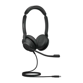 Jabra 23189-999-879 écouteur/casque Avec fil Arceau Bureau/Centre d'appels USB Type-C Noir garantie