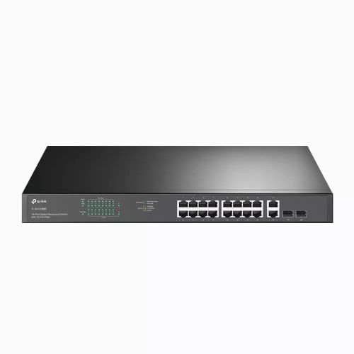 Achat Switchs et Hubs TP-LINK 18-Port Gigabit Rackmount Switch with 16-Port PoE+