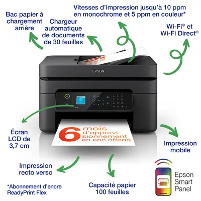 Epson WorkForce WF-2935DWF - Multifonctions Jet d'encre - visuel 8