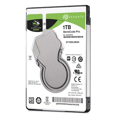 Vente SEAGATE Barracuda 1TB HDD SATA 6Gb/s 7200rpm 6.4cm Seagate au meilleur prix - visuel 2