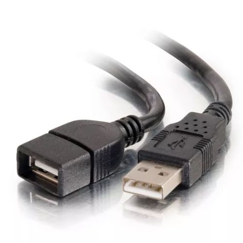 Vente C2G 2 m Rallonge de câble USB 2.0 mâle A vers femelle A - Noir au meilleur prix