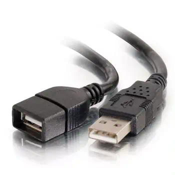 Revendeur officiel Câble USB C2G 2 m Rallonge de câble USB 2.0 mâle A vers femelle A