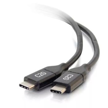 Achat Câble USB C2G 1,8 M CÂBLE USB-C VERS USB-C 2.0 MÂLE VERS MÂLE (5A) sur hello RSE
