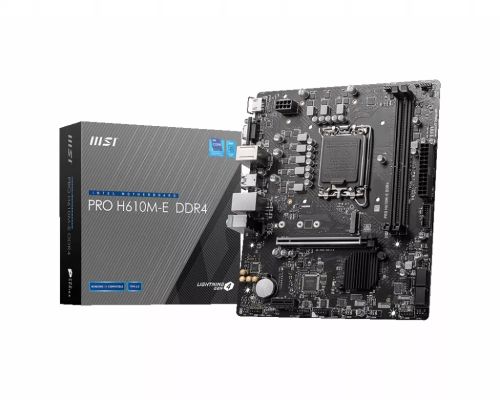 Vente MSI PRO H610M-E DDR4 au meilleur prix