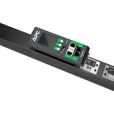 APC NetShelter Rack PDU Advanced Metered 7.4kW 1PH APC - visuel 1 - hello RSE - Carte de gestion réseau Live Swap