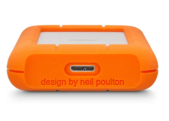 LaCie Rugged 2 To USB Type-C 3.2 Gen 2 (3.1 Gen 2) Orange - Disque dur SSD - visuel 10