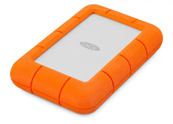 LaCie Rugged 2 To USB Type-C 3.2 Gen 2 (3.1 Gen 2) Orange - Disque dur SSD - visuel 7