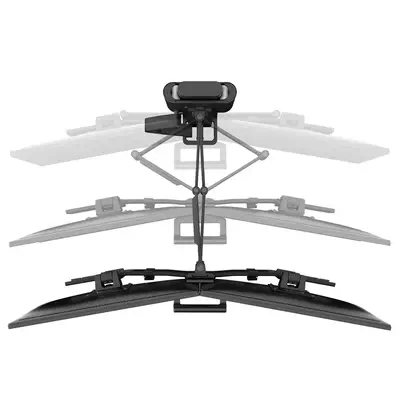 Ergotron TRACE 45-658-224 support d'écran plat pour bureau 68,6 cm (27") Noir - Support Fixe & Mobile - visuel 6