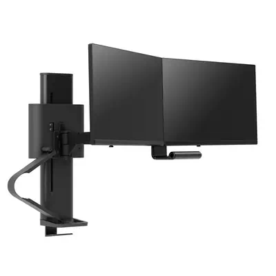 Ergotron TRACE 45-658-224 support d'écran plat pour bureau 68,6 cm (27") Noir - Support Fixe & Mobile - visuel 1