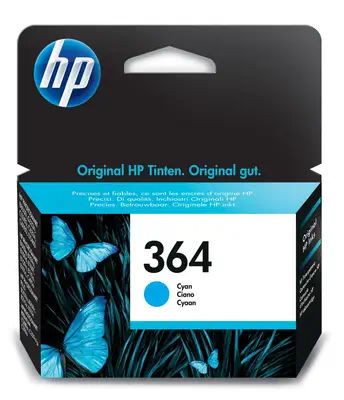 HP 364 cartouche d'encre cyan authentique - Cartouches d'encre - visuel 1