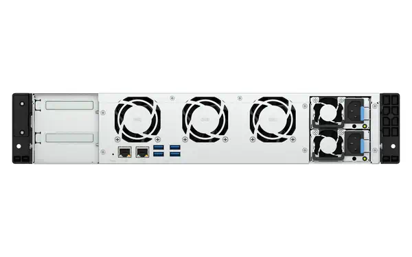 QNAP TS-855EU-RP NAS Rack (2 U) Intel Atom® QNAP - visuel 1 - hello RSE - Compact et peu encombrant
