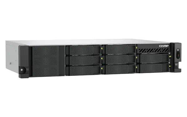 QNAP TS-855EU-RP NAS Rack (2 U) Intel Atom® C5125 8 Go DDR4 0 To QuTS hero Noir - Serveur NAS - visuel 9