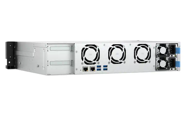 QNAP TS-855EU-RP NAS Rack (2 U) Intel Atom® QNAP - visuel 1 - hello RSE - Connectivité double 2.5GbE