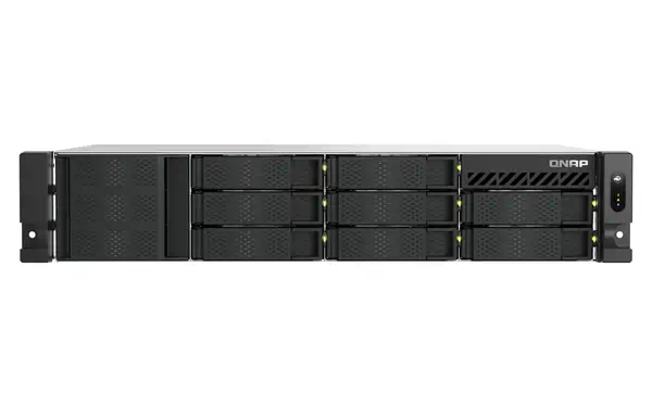 QNAP TS-855EU-RP NAS Rack (2 U) Intel Atom® C5125 8 Go DDR4 0 To QuTS hero Noir - Serveur NAS - visuel 1