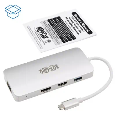 Achat EATON TRIPPLITE USB-C Dock Triple Display HDMI VGA sur hello RSE - visuel 5
