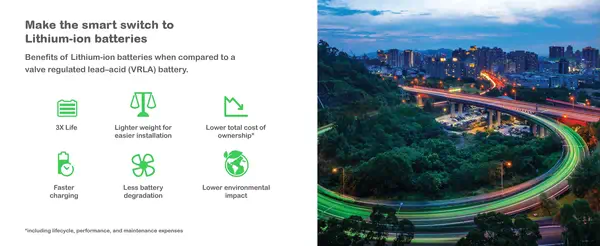 APC Smart-UPS Ultra Li-Ion SRTL3KRM1UIC - 3KW, 1U Rack/Tour/Mur, 3x C13 & 2x C19, SmartConnect - Onduleur - visuel 10