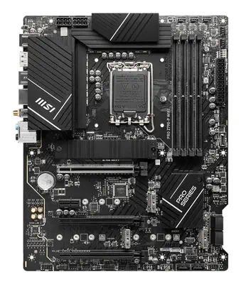MSI PRO Z790-P WIFI carte mère Intel Z790 LGA 1700 ATX - Carte mère - visuel 2