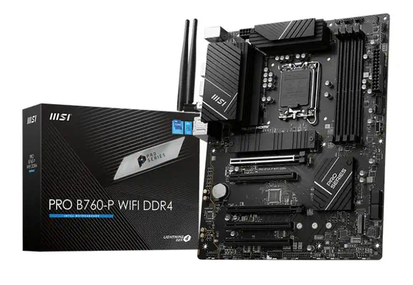 MSI PRO B760-P WIFI DDR4 carte mère LGA 1700 ATX - Carte mère - visuel 5