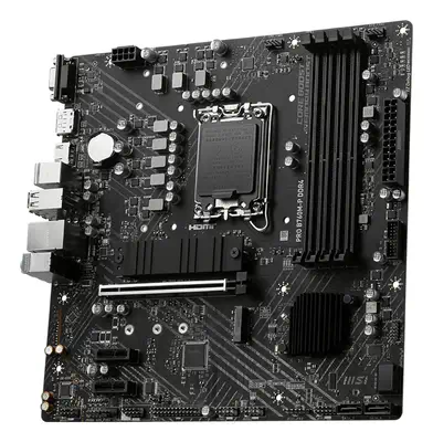 MSI PRO B760M-P DDR4 carte mère Intel B760 LGA 1700 micro ATX - Carte mère - visuel 3