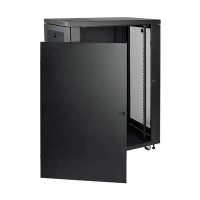 Tripp Lite SR24UB étagère 24U Rack autonome Noir Tripp Lite - visuel 1 - hello RSE - Installation facile de l'armoire et de l'équipement