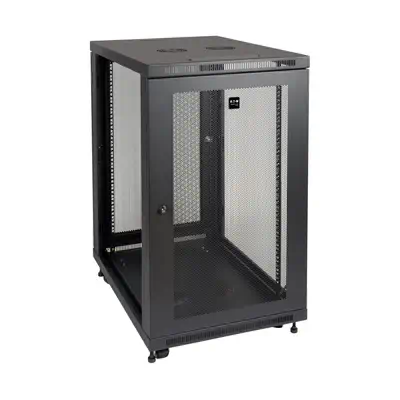 Tripp Lite SR24UB étagère 24U Rack autonome Noir Tripp Lite - visuel 1 - hello RSE - Conforme aux normes de sécurité du secteur des cartes de paiement (PCI)