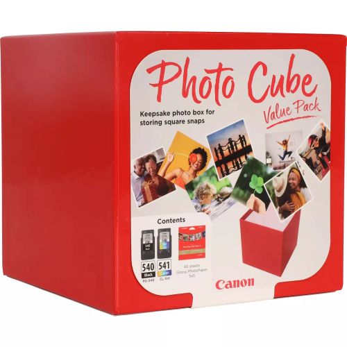 Revendeur officiel Cartouches d'encre CANON PG-540/CL-541 Ink Cartridge Photo Cube Value Pack