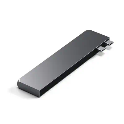 Satechi ST-HUCPHSM station d'accueil USB 3.2 Gen 2 (3.1 Gen 2) Type-C Gris - Station d'accueil pour portable - visuel 3