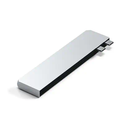 Satechi ST-HUCPHSS station d'accueil USB 3.2 Gen 2 (3.1 Gen 2) Type-C Argent - Station d'accueil pour portable - visuel 3