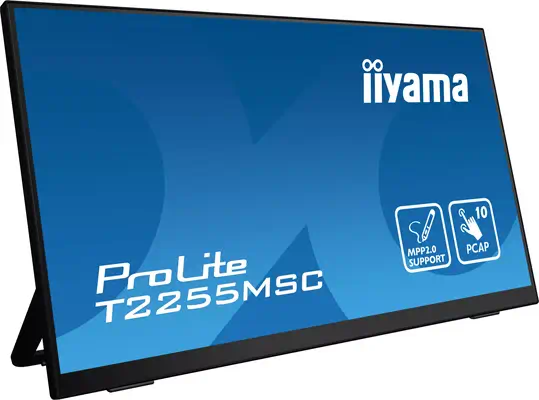 iiyama ProLite T2255MSC-B1 écran plat de PC 54,6 cm (21.5") 1920 x 1080 pixels Full HD LCD Écran tac - Ecran Ordinateur - visuel 3