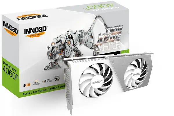 INNO3D GeForce RTX 4060 Ti TWIN X2 OC NVIDIA 8 Go GDDR6 - Inno3D - Carte graphique - visuel 2