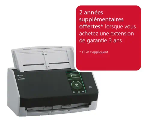 Ricoh fi-8040 Numériseur chargeur automatique de documents (adf) + chargeur manuel 600 x 600 DPI A4  - Scanner - visuel 2