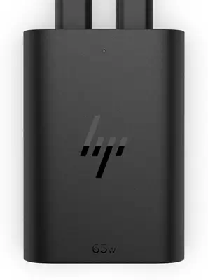 Chargeur pour ordinateur portable HP 65 W GaN HP - visuel 1 - hello RSE - Charge simultanée USB-C®