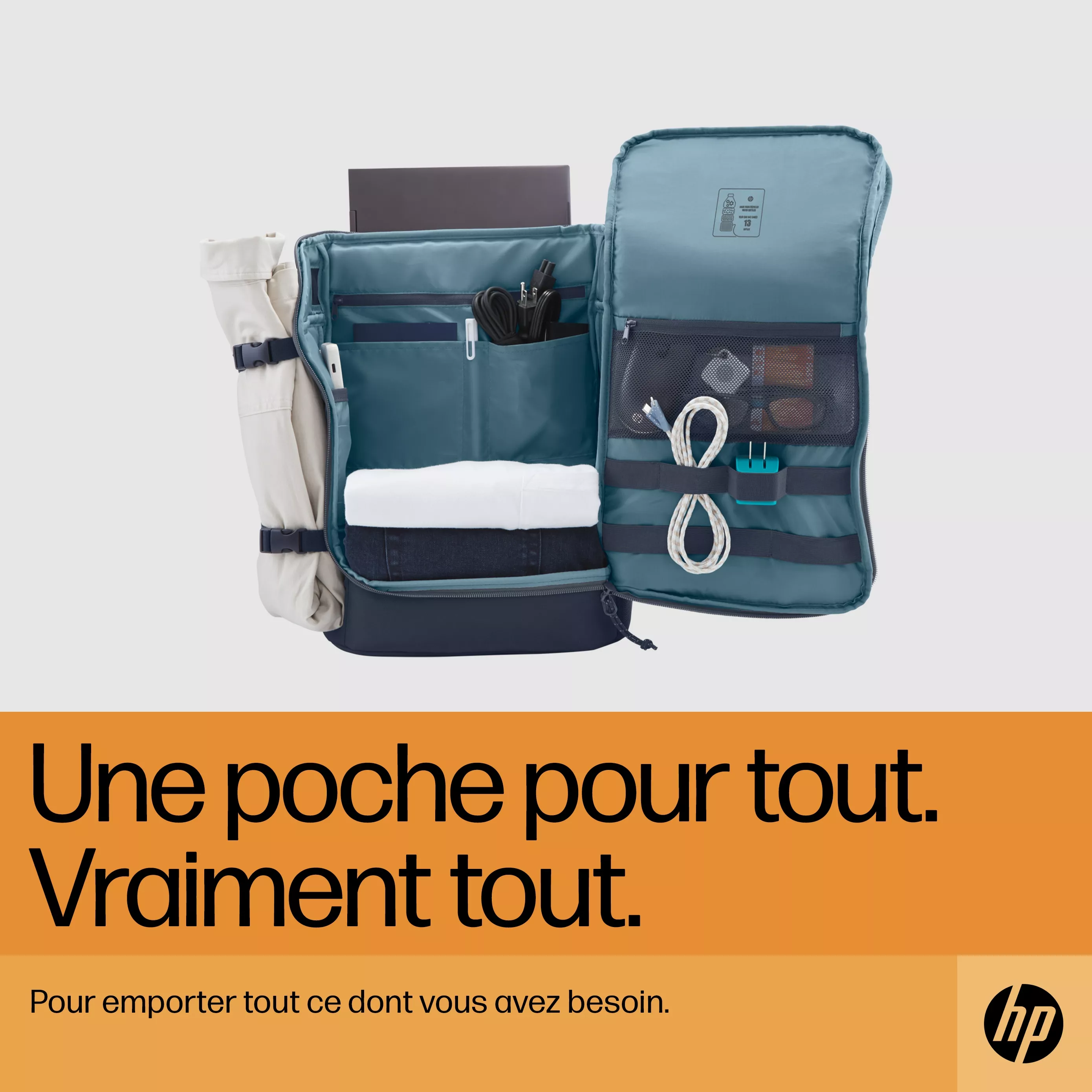 Vente HP Travel 25 Liter 15.6p Iron Grey Laptop HP au meilleur prix - visuel 6