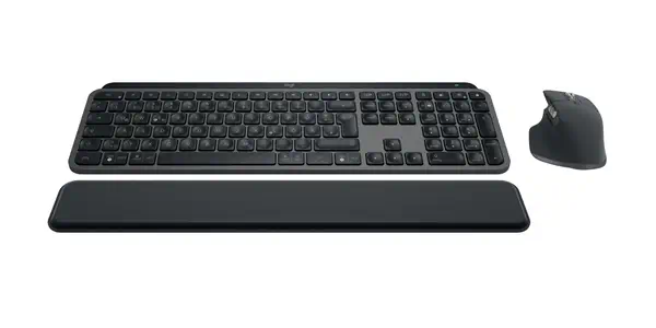 Logitech 920-011606 clavier Souris incluse Bureau RF sans fil + Bluetooth QWERTZ Allemand Graphite - Clavier - visuel 2
