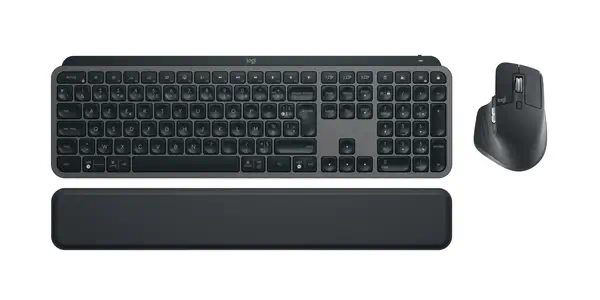 Logitech Master 920-011607 clavier Souris incluse Bureau Bluetooth AZERTY Français Graphite - Pack Clavier, souris - visuel 1
