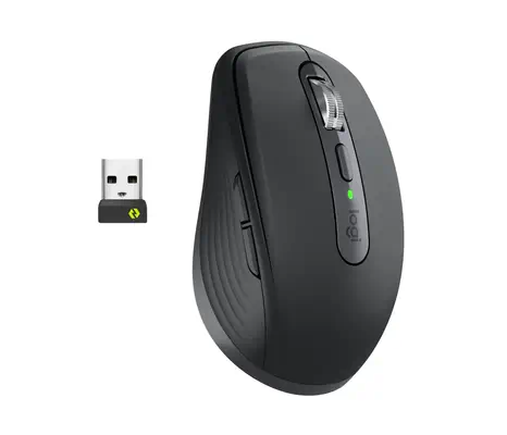 Logitech 910-006958 souris Bureau Droitier RF sans fil + Bluetooth Laser 8000 DPI - Souris - visuel 3