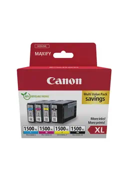 Achat CANON PGI-1500XL Ink Cartridge BK/C/M/Y MULTI au meilleur prix