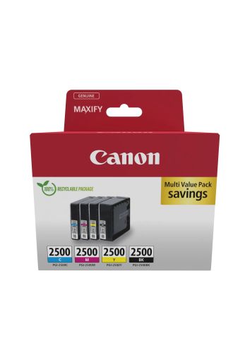 Revendeur officiel CANON PGI-2500 Ink Cartridge BK/C/M/Y MULTI