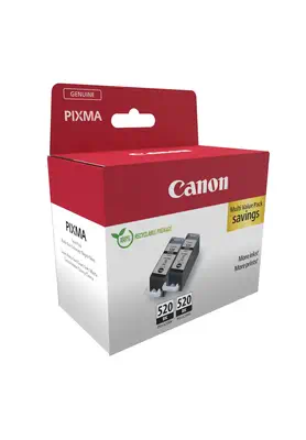 CANON PGI-520BK Ink Cartridge TwinPack black BLISTER - Canon - Cartouches d'encre - visuel 2